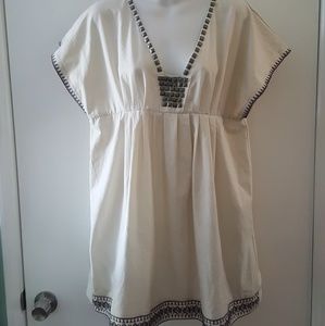 Boho embroidered tunic/mini dress